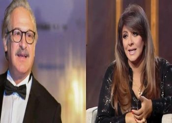 المخرج عمر زهران والفنانة هالة صدقي