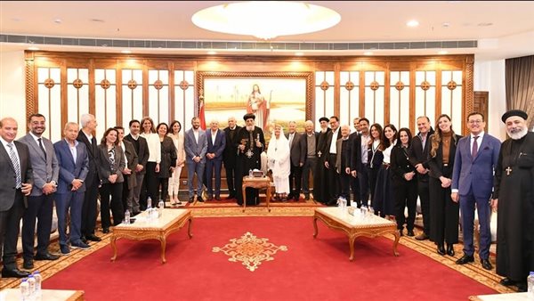 تفاصيل لقاء قداسة البابا تواضروس الثاني مع ماجي جبران رائدة العمل المجتمعي 2 382714132 197903056699291 6695749482053480364 n 39