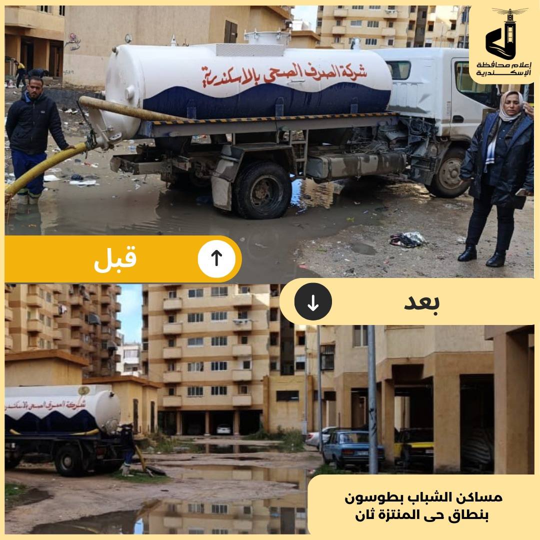 بالصور ماذا فعلت نوة رأس السنة بشوارع الإسكندرية انهيار عقارات وغرق الميادين 3 انهيار عقارات بسبب نوة رأس السنة