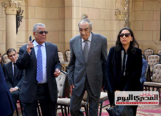 شاهد بالصور ظهور نادر لـ بطرس غالي و زكريا عزمي ومشاهد من جنازة ليا نادلر 3 عودة يوسف بطرس غالي