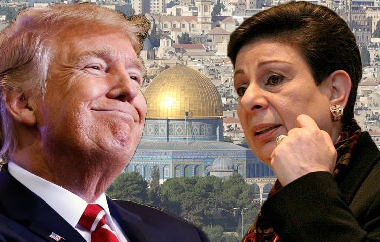 أول رد من حنان عشراوي على مقترح الرئيس الامريكي ترامب بشأن نقل سكان غزة لمصر والأردن 1 13
