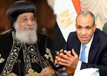 البابا تواضروس الثاني يتلقى التهنئة من وزير الخارجية بمناسبة عيد الميلاد المجيد
