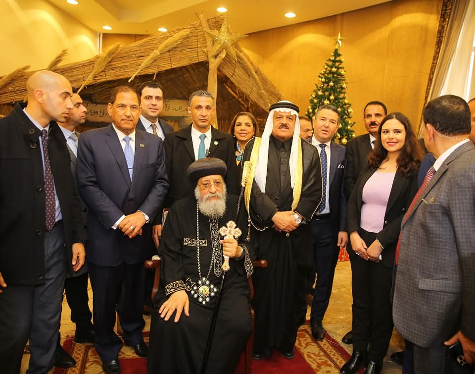 بالصور البابا تواضروس الثاني يستقبل مجموعة من الشخصيات العامة والكنسية لتقديم التهاني بمناسبة العيد 5 البابا تواضروس الثاني