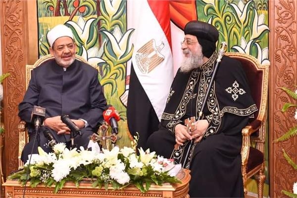 اليوم السبت الإمام الأكبر يزور الكاتدرائية المرقسية بالعباسبة لتهنئة المسيحيين بعيد الميلاد المجيد 1 382714132 197903056699291 6695749482053480364 n 3