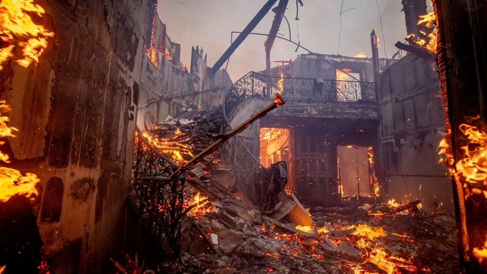 حرائق لوس أنجلوس في الولايات المتحدة خسائر هائلة وصلت إلى 57 مليار دولار 2 حرائق لوس أنجلوس