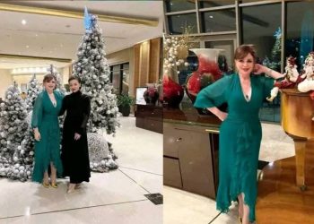 الفنانة إلهام شاهين تهنئ المصريين ب عيد الميلاد المجيد