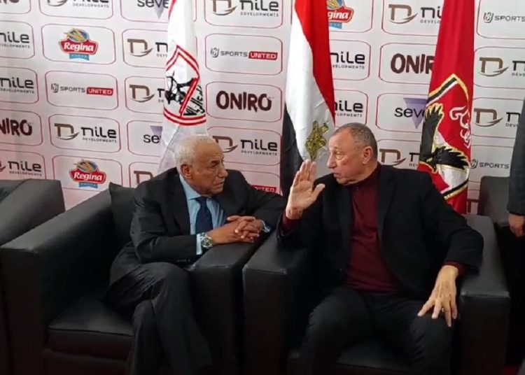 بالصورة نادي الزمالك يتمنى الشفاء العاجل لكابتن محمود الخطيب رئيس الأهلي 1 00