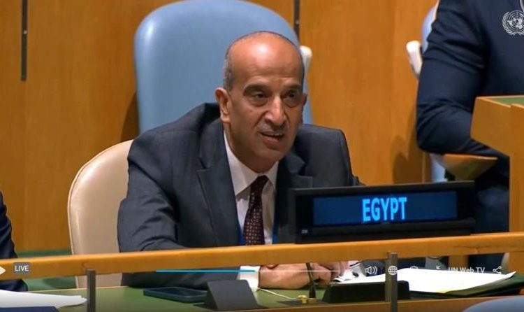 ماذا قال السفير أسامة عبد الخالق رسائل حاسمة من مصر في الأمم المتحدة 1 السفير أسامة عبد الخالق