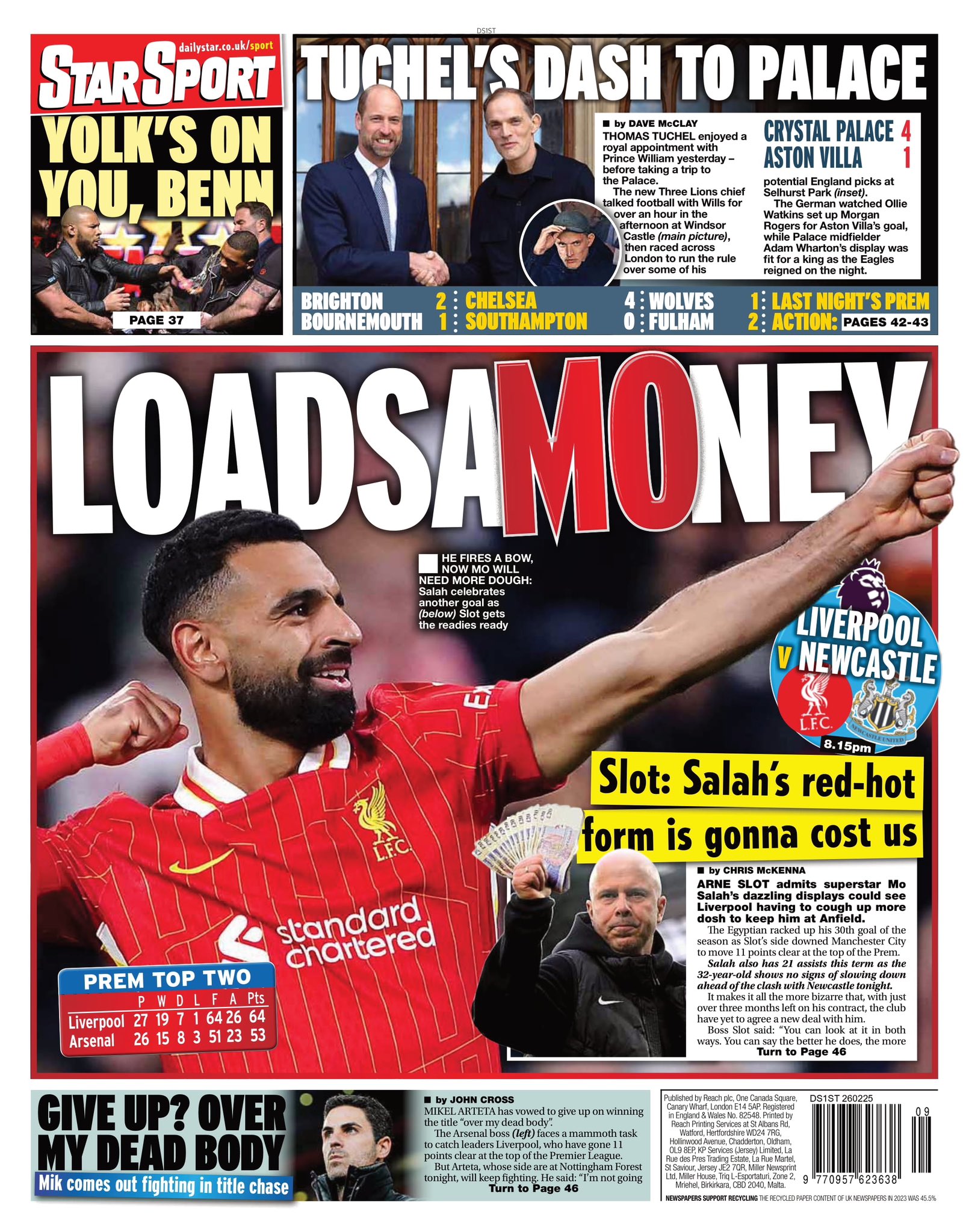 محمد صلاح يتصدر التريند والصحف الأجنبية عقب تصريحات سلوت المثيرة للجدل العارم 2 محمد صلاح يتصدر التريند عقب تصريحات سلوت