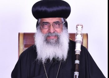 شاهد آخر ظهور لنيافة الأنبا أغابيوس مطران دير مواس ودلجا قبل نياحته