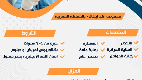بمرتب 1000دولار شهريأ 800 فرصة عمل للممرضات المصريات بالمغرب تعرف على الشروط 2 فرصة عمل للممرضات المصريات