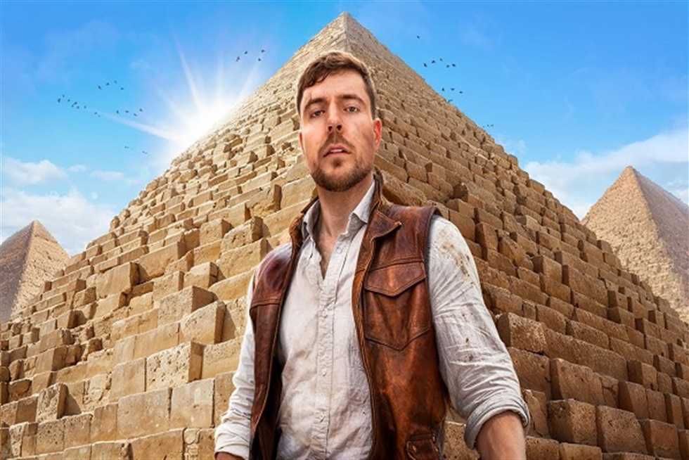 مستر بيست اليوتيوبر العالمي يبهر العالم من داخل الهرم كواليس 100 ساعة داخل الأهرامات 3 مستر بيست داخل الهرم