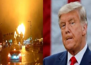 شاهد لحظة سقوط طائرة بفيلادلفيا وبيان عاجل من ترامب