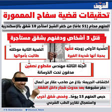 مفاجأة جديدة في قضية سفاح المعمورة ظهور 20 بطاقة رقم قومي مع إحدى المتهمات 3 المحامي سفاح المعمورة