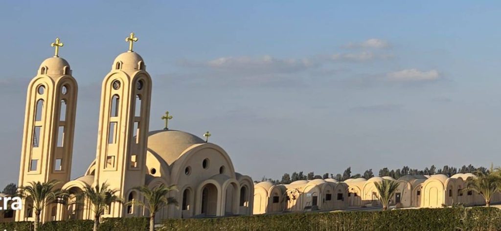 بيان دير السيدة العذراء والقديس يحنس بالعلمين لجموع الأقباط خلال فترة الصوم الكبير 3 دير السيدة العذراء والقديس يحنس