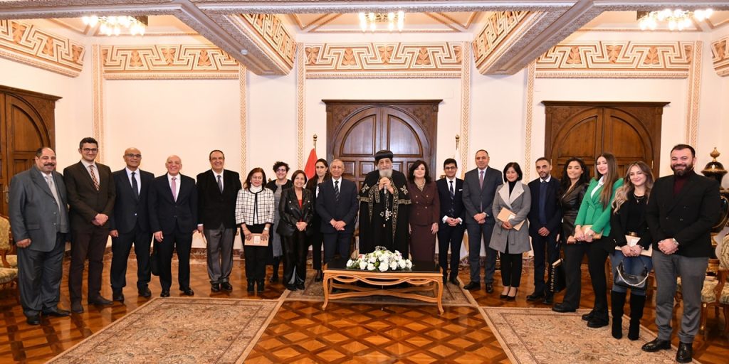 بالصور تفاصيل لقاء البابا تواضروس الثاني برئيس الأكاديمية العربية للعلوم والتكنولوجيا والنقل البحري 2 لقاء البابا تواضروس الثاني برئيس الأكاديمية العربية
