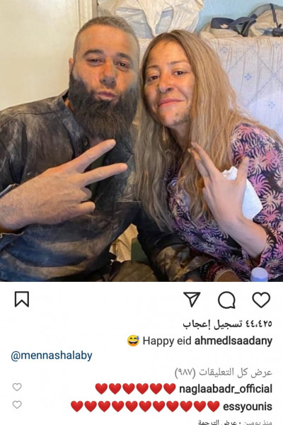 كشف حقيقة ارتباط أحمد السعدني ومنه شلبي عقب أثارة الجدل الكبير 3 ارتباط أحمد السعدني ومنه شلبي