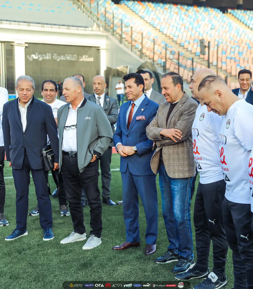 ماذا قال وزير الرياضة ومحمد صلاح في زيارة اتحاد الكرة إلى تدريب المنتخب 2 دعم حكومي برئاسة وزير الرياضة