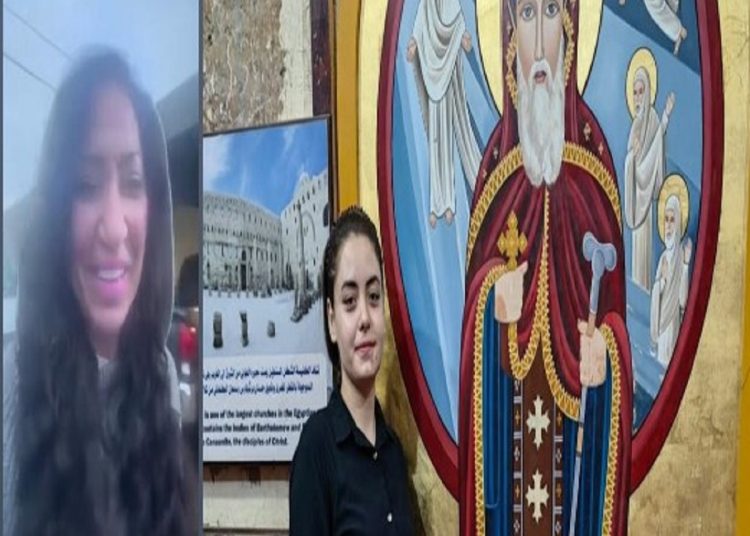 بالفيديو الإعلامية نيفين جرجس تؤكد عودة مارينا خلف بخيت وتوجه الشكر لجهاز الأمن الوطني 1 عودة مارينا خلف بخيت