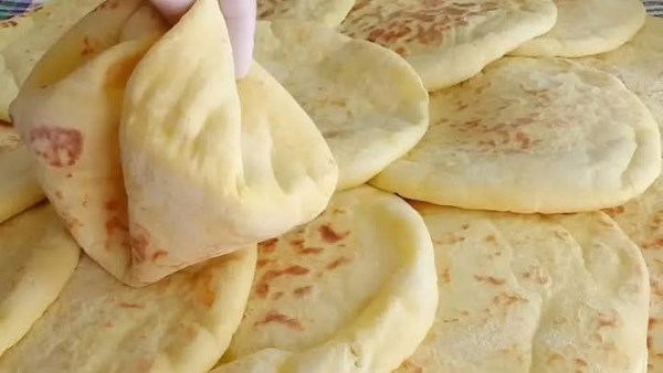 لذيذ وطري طريقة تحضير خبز البطاطس الصحي بدون فرن 2 خبز البطاطس الصحي