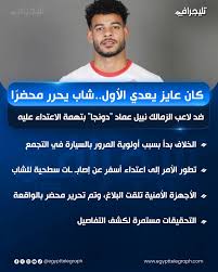 تفاصيل اعتداء دونجا لاعب الزمالك على شاب في التجمع وقرار عاجل من جهات التحقيق 4 بلاغ رسمي ضد اللاعب دونجا