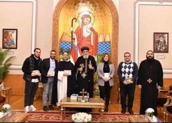 تفاصيل لقاء البابا تواضروس الثاني مع رئيس معهد الدراسات الشرقية