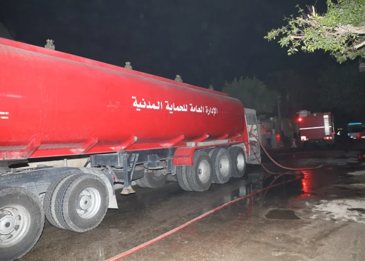 بالصور تفاصيل حريق المعامل المركزية لوزارة الصحة الحماية المدنية تنقذ وسط البلد من كارثة 1 حريق المعامل المركزية
