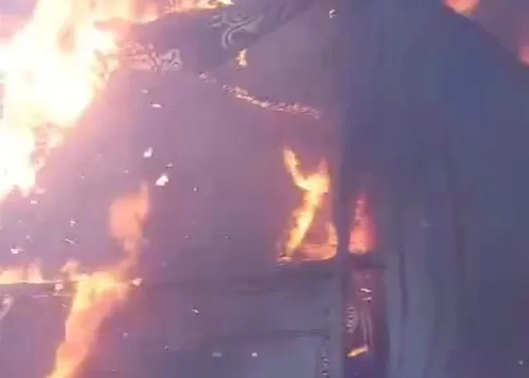 طنطا تكسر صيامها على كارثة تفاصيل الحريق الذي إلتهم مائدة إفطار جماعي وأحرق السيارات 1 الحريق الذي إلتهم مائدة إفطار جماعي