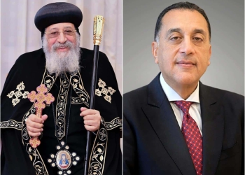 رئيس الوزراء يهنئ البابا تواضروس