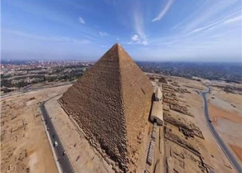 نقل مدخل الهرم لطريق الفيوم