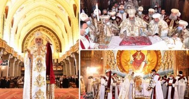 استعدادات الكنيسة لعيد القيامة المجيد لاستقبال المصلين 3 استعدادات الكنيسة لعيد القيامة المجيد