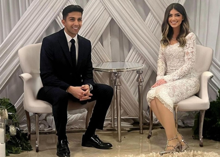بالصور حفل زفاف ليلى زاهر وهشام جمال وسط أجواء ساحرة تحمل طابع الحضارة الفرعونية 1 ليلى زاهر وهشام جمال