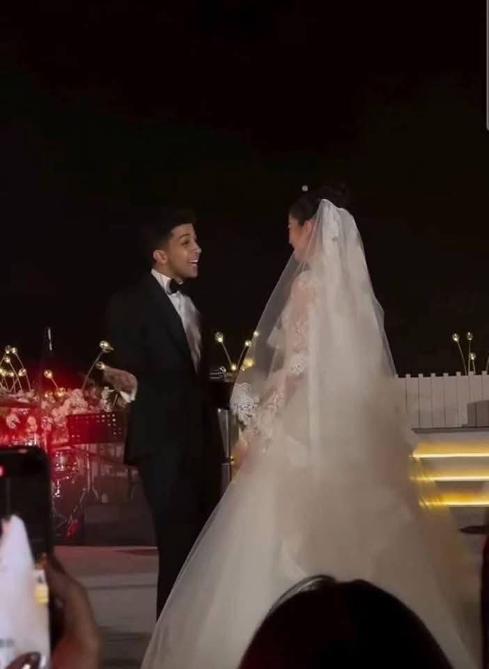 بالصور حفل زفاف ليلى زاهر وهشام جمال وسط أجواء ساحرة تحمل طابع الحضارة الفرعونية 2 ليلى زاهر وهشام جمال