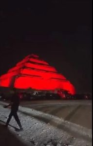 بالصور حفل زفاف ليلى زاهر وهشام جمال وسط أجواء ساحرة تحمل طابع الحضارة الفرعونية 5 ليلى زاهر وهشام جمال