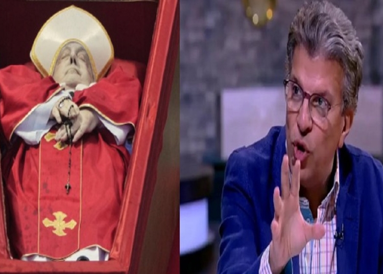 تعليق خالد منتصر عن الشماتة والتشفي في وفاة بابا الفاتيكان 1 خالد منتصر
