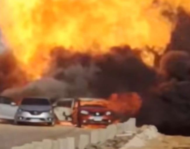 ننشر الأسماء الكاملة للمصابون في حادث انفجار خط غاز بـ 6 أكتوبر وعدد المتوفيين 1 إجراءات وزارة البترول وفرق الطوارئ