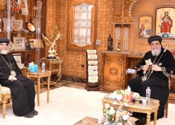 البابا تواضروس والأنبا بضابا