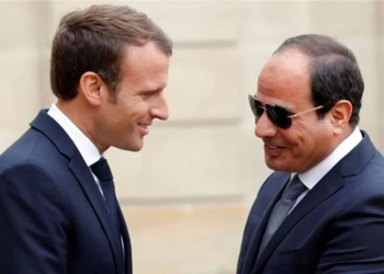 الرئيس السيسي وماكرون
