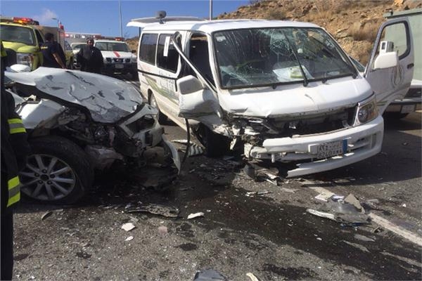 الأجهزة الأمنية تكشف سبب حادث الأوسطي وعشرات الضحايا والمرور تطلق تحذير عاجل 1 حادث الأوسطي