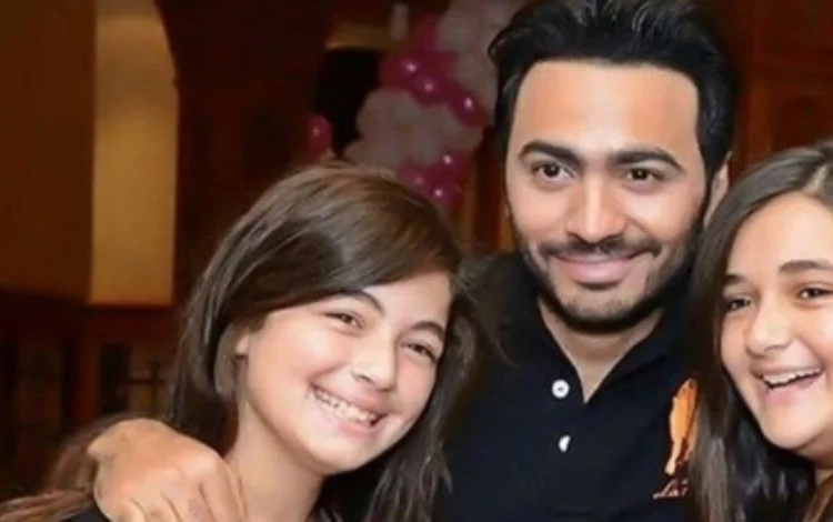 الكشف عن سبب غياب تامر حسنى عن حفل زفاف هشام جمال وليلى أحمد زاهر 1 غياب تامر حسنى