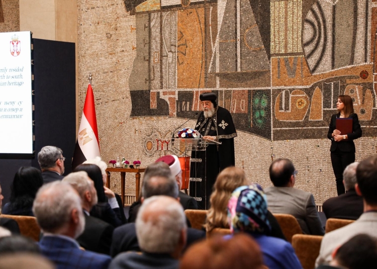 محاضرة البابا تواضروس من القصر الرئاسي بصربيا المحبة تبني زمان أفضل ومكان أفضل وإنسان أفضل 1 البابا تواضروس الثاني يتحدث عن الكنيسة