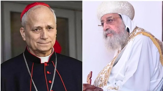رسالة تهنئة من البابا تواضروس الثاني لقداسة البابا لاون الرابع عشر بتنصيبه رسميا بابا للفاتيكان 3 البابا تواضروس الثاني يهنئ البابا لاون