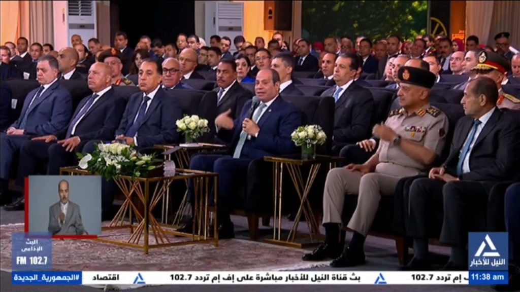 الرئيس السيسي يوجه 13 رسالة فى غاية الأهمية للمصريين من مشروع مستقبل مصر 3 الرئيس السيسي