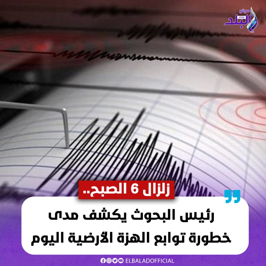 هل ستواجه مصر موجة زلازل مقبلة بعد تكراره خلال أيام البحوث الفلكية ترد 2 زلزال 6 الصبح