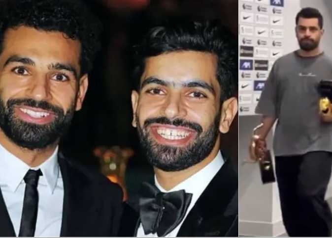 الذراع اليمنى للفرعون قصة شقيق محمد صلاح يشبه مو ويدافع عنه جوه وبره 1 محمد صلاح وشقيقه