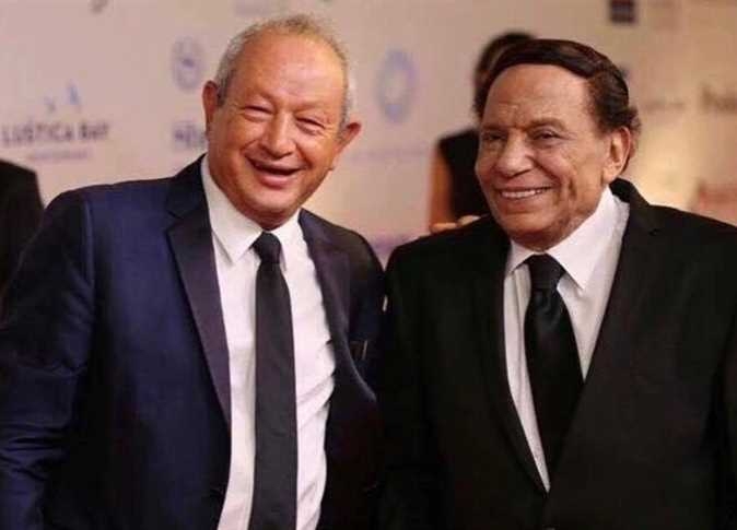كيف هنأ نجيب ساويرس الفنان عادل إمام في عيد ميلاده الـ85 1 عادل إمام وساويرس
