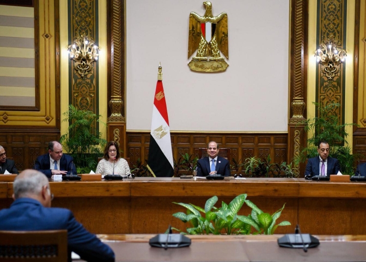 السيسي العلاقات مع أمريكا ووجود ترامب فرصة ذهبية لتعزيز الاستثمار المشترك 1 الرئيس السيسي