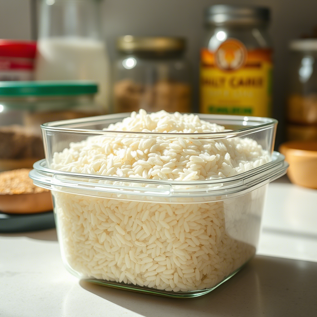 طريقة حفظ الأرز من الحشرات والتسوس بمكون واحد فقط من مطبخك 4 طريقة حفظ الأرز