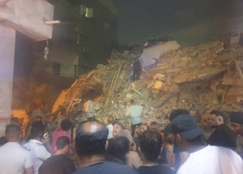 عاجل إنهيار عقار بالإسكندرية وسقوط عدد من المصابين 8 عقار