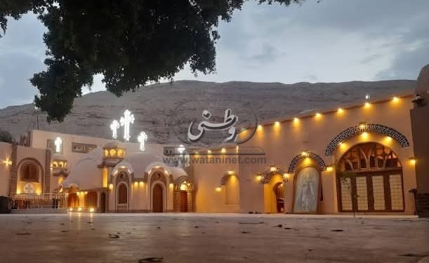 بالصور معلومات عن دير رئيس الملائكة ميخائيل بجرجا بعد اعتراف المجمع المقدس به 2 دير رئيس الملائكة ميخائيل بجرجا